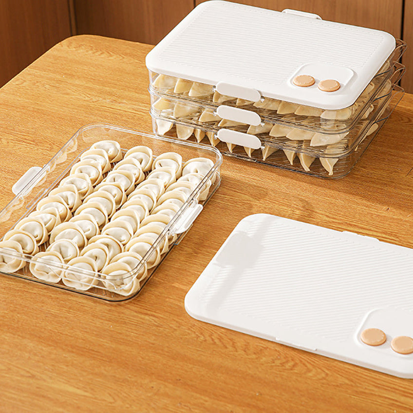 FaSoLa Dumpling Box White Single Layer