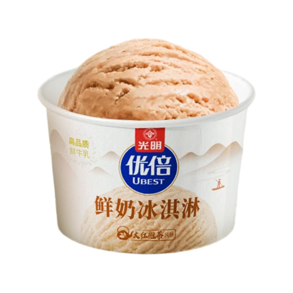 Guangming-Ubest-Fresh-Milk-Ice-Cream---Original,-Longjing,-Da-Hong-Pao,-4-Cups,-360g-1