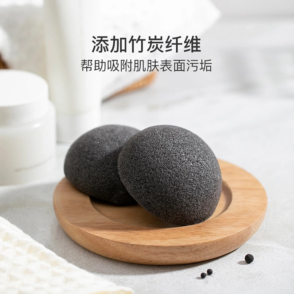 Netease-Yanxuan-Upgraded-Charcoal-Konjac-Facial-Sponge---1-Piece-1