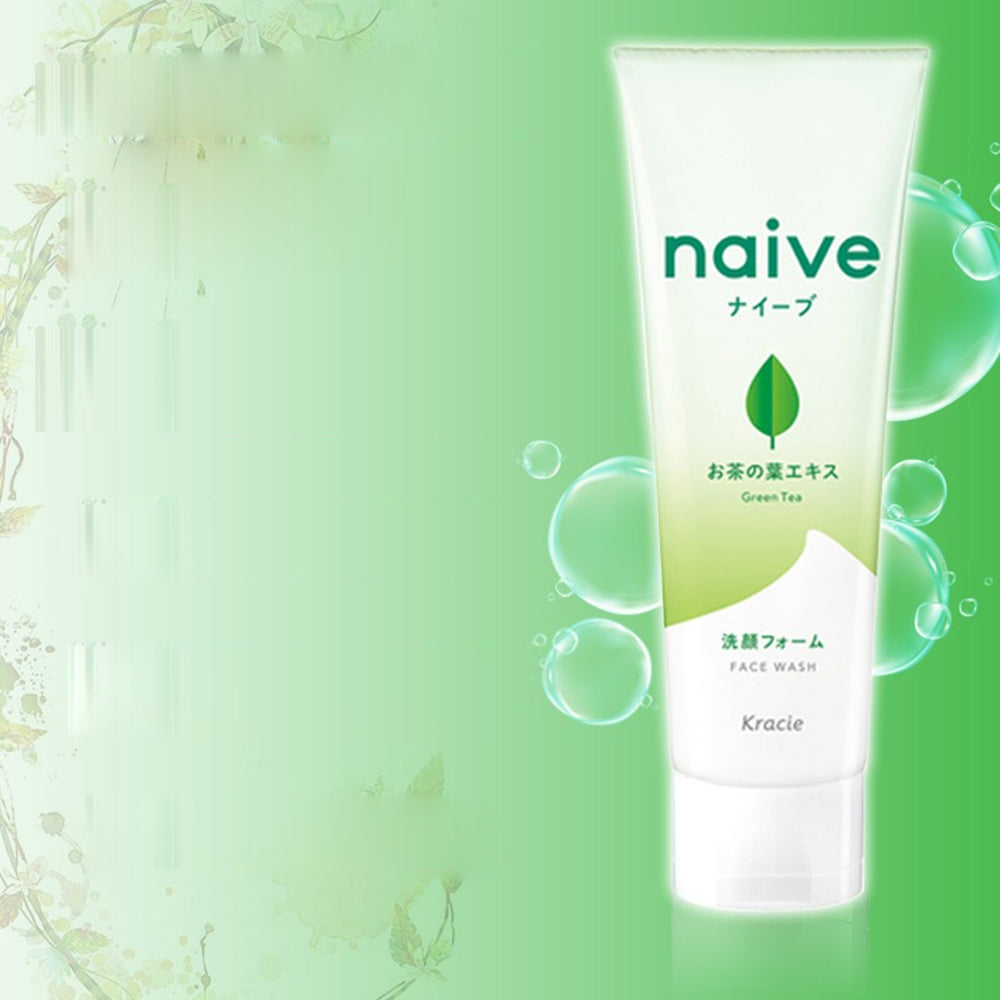 Naive Natural Plant Face Wash Green Tea - 130g