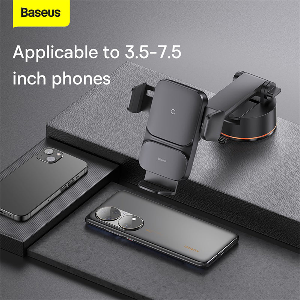 Baseus-Wisdom-Auto-Alignment-Car-Mount-Wireless-Charger---15W-Suction-Base,-Black-1