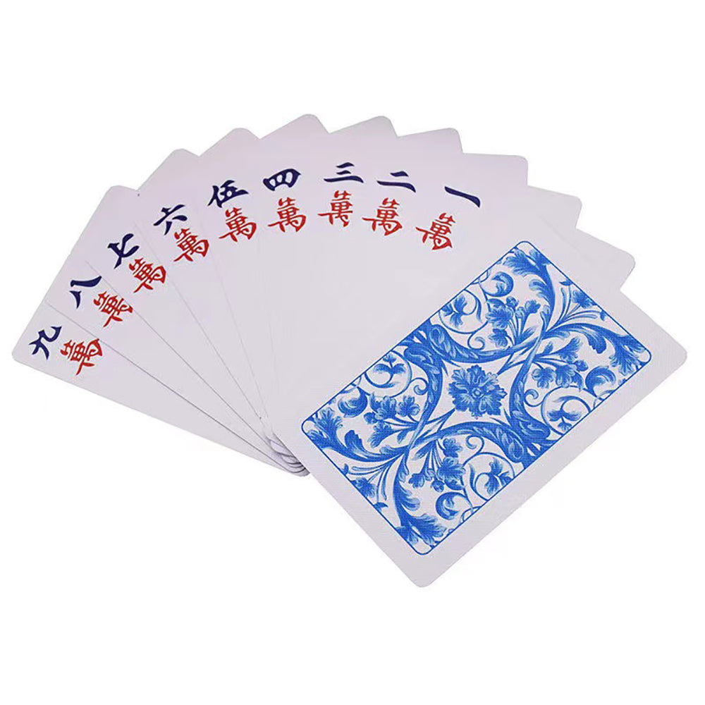 WanShiHong-Washable-Portable-Mahjong-Cards---144-Pieces-1