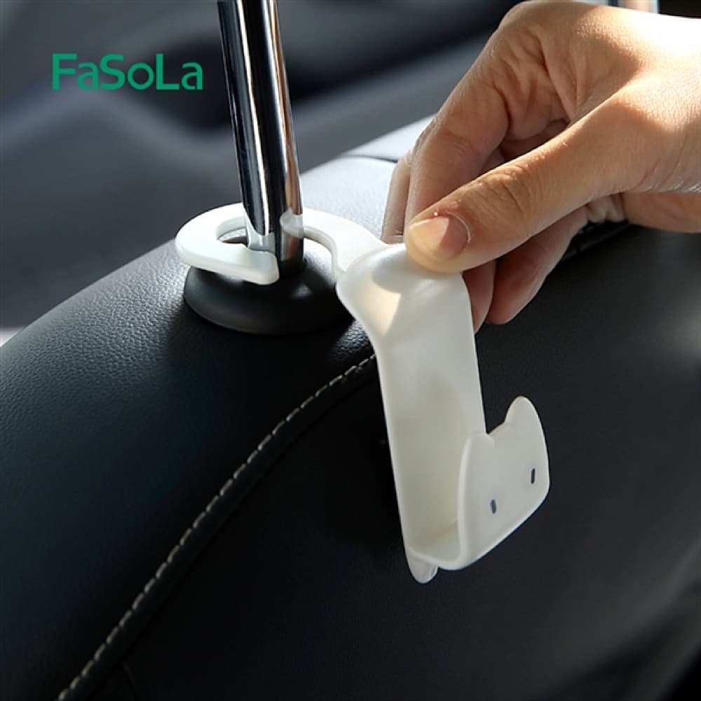 FaSoLa-Car-Seat-Headrest-Hooks---White,-9*7.5*3.4cm,-Pack-of-2-1