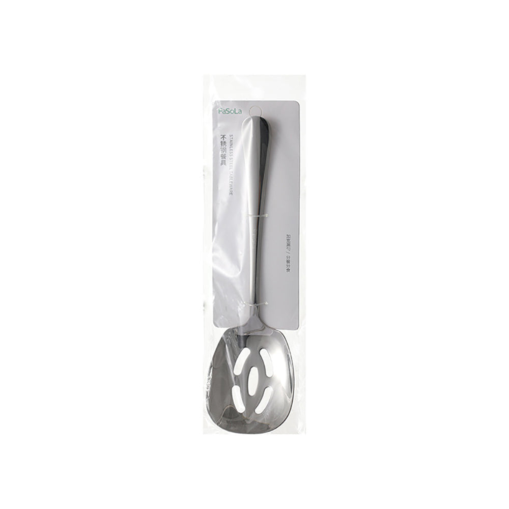 FaSoLa Stainless Steel Slotted Serving Spoon