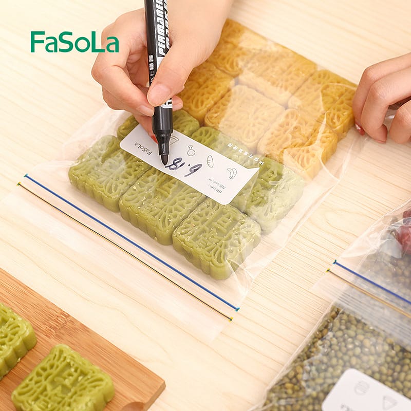 FaSoLa-Double-Zipper-Storage-Bags---Large,-27x28cm,-10-Pieces-1