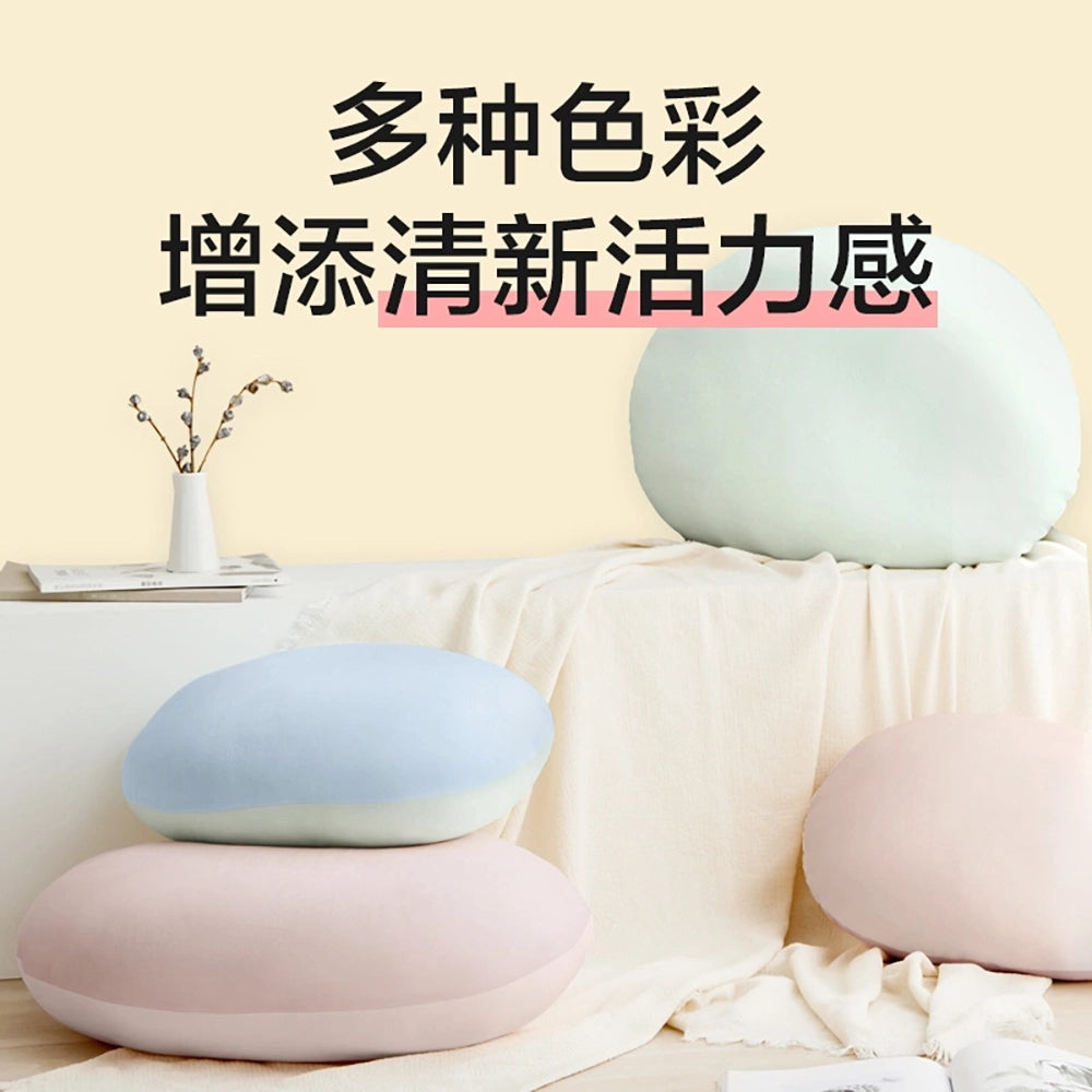 NetEase-Yanxuan-Japanese-Style-Soft-Plush-Pillow---Pink-and-Coffee-1