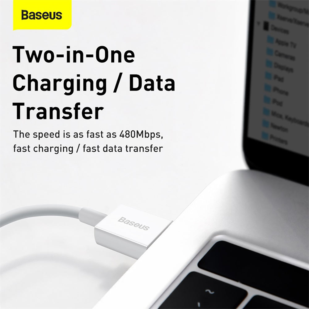 Baseus-Superior-Series-Fast-Charging-Data-Cable-USB-to-iP-2.4A-0.25m-White-1