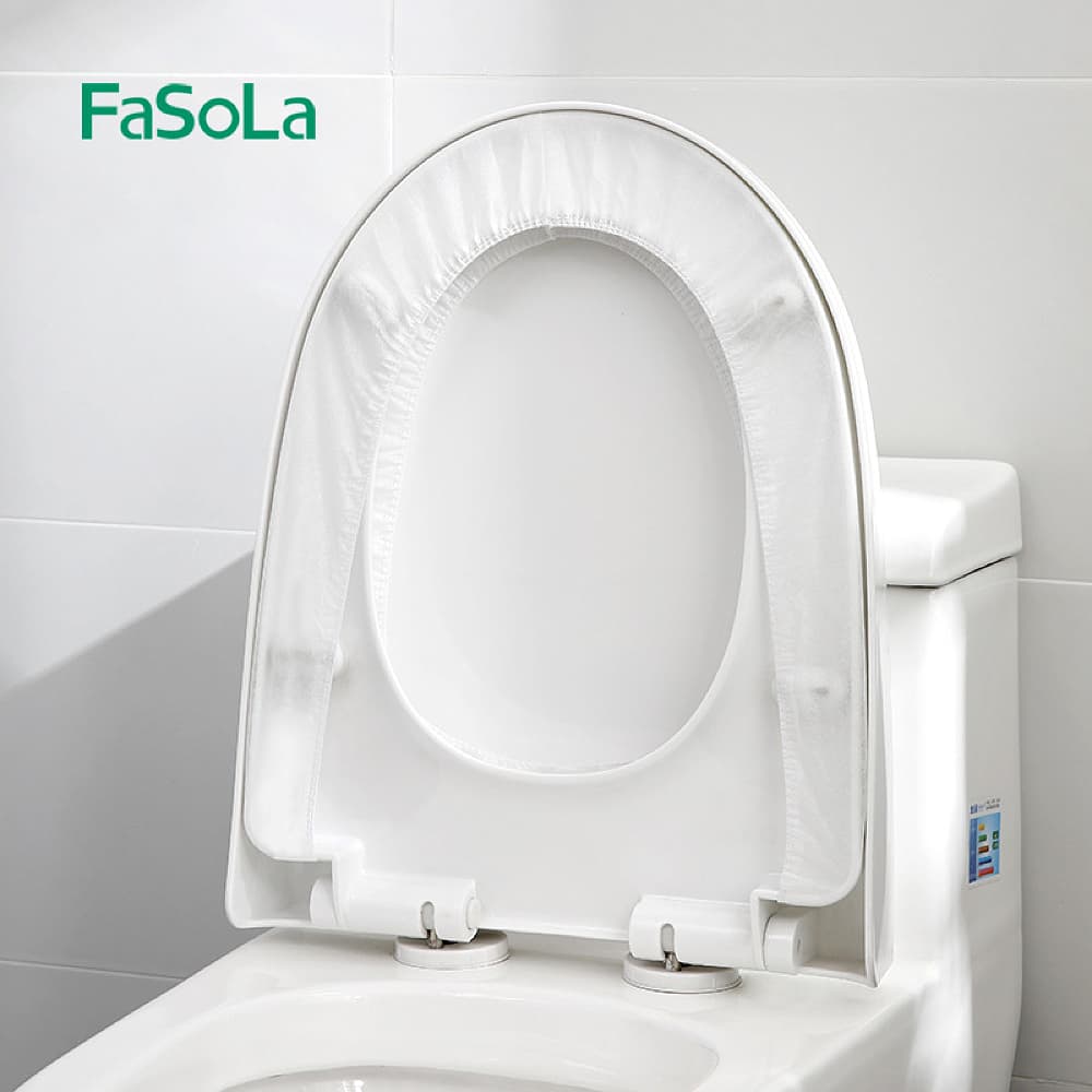 FaSola-Disposable-O-Shaped-Toilet-Seat-Covers---5-Pack,-White,-15*67cm-1