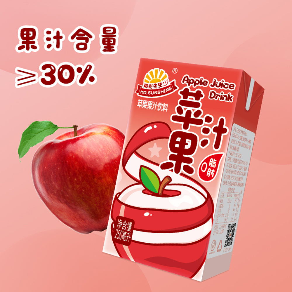 [Full-Case]-Mr.-Sunshine-Apple-Juice-250ml*24-1