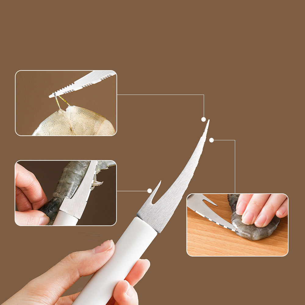 FaSoLa Shrimp Deveining Knife - White