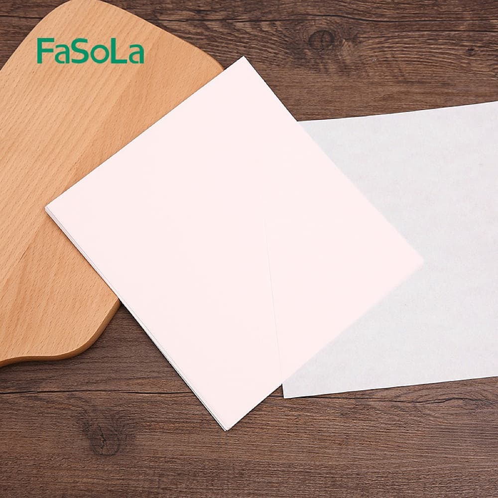 FaSoLa-Oil-Absorbing-Paper-for-Fried-Food---50-Sheets,-21.8*19.7cm-1