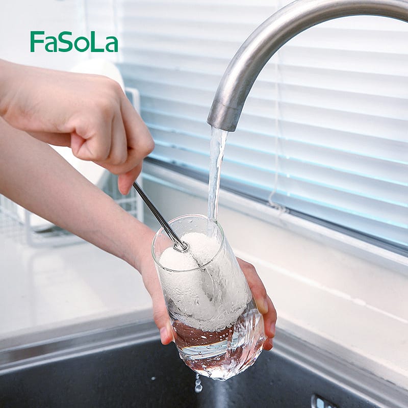 FaSoLa-Stainless-Steel-Long-Handle-Cup-Brush---White,-34.5*5.5cm-1