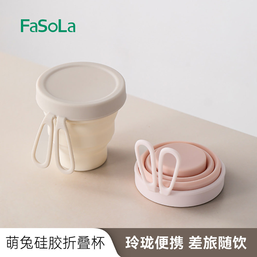 FaSoLa-Bunny-Silicone-Collapsible-Cup---Pink-1