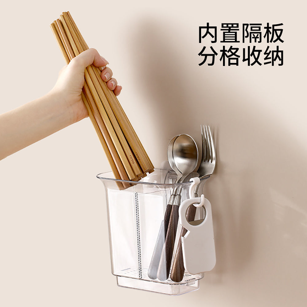 Fasola-Draining-Chopstick-Holder---Transparent-White-1