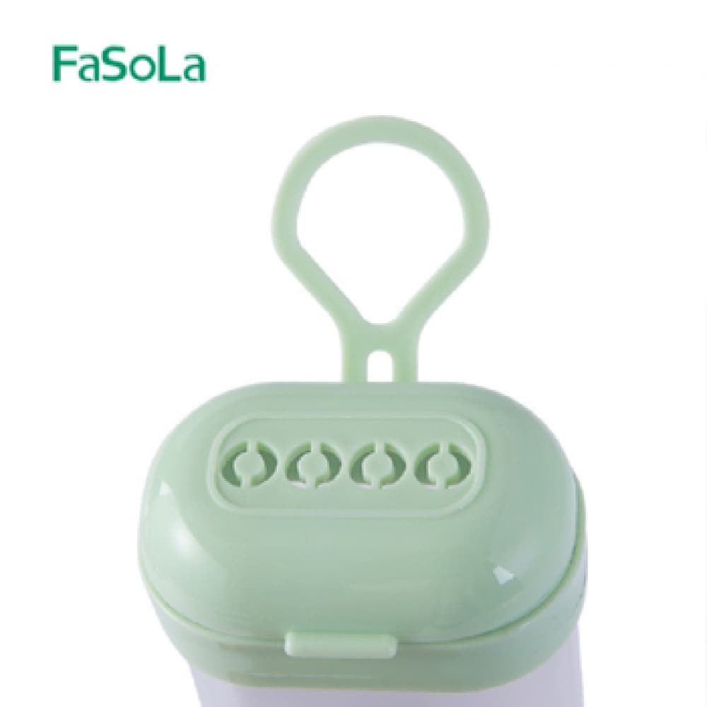 FaSoLa-Travel-Toothbrush-Set---Toothbrush-&-Toothpaste,-Green-1