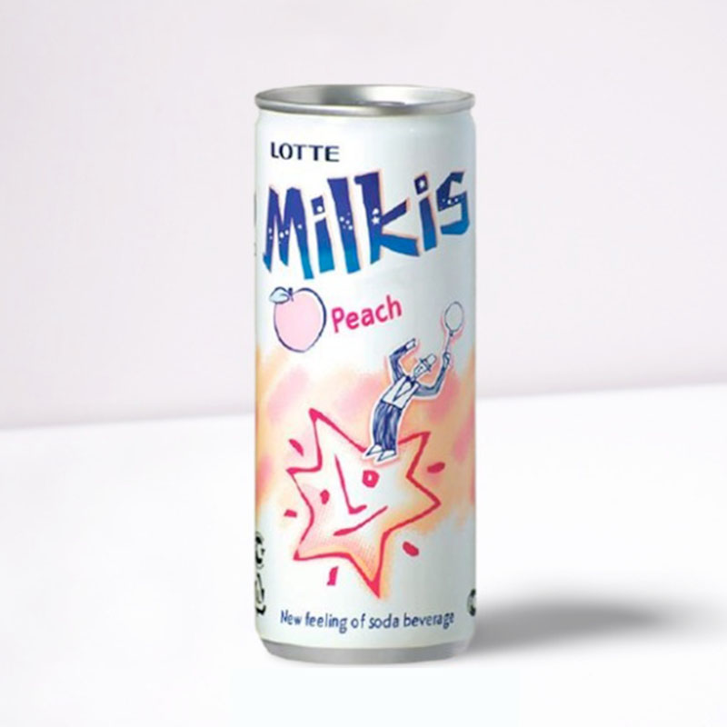 Lotte Milkis Peach Flavoured Milk Soda - 6 Cans * 250ml – Umall ...