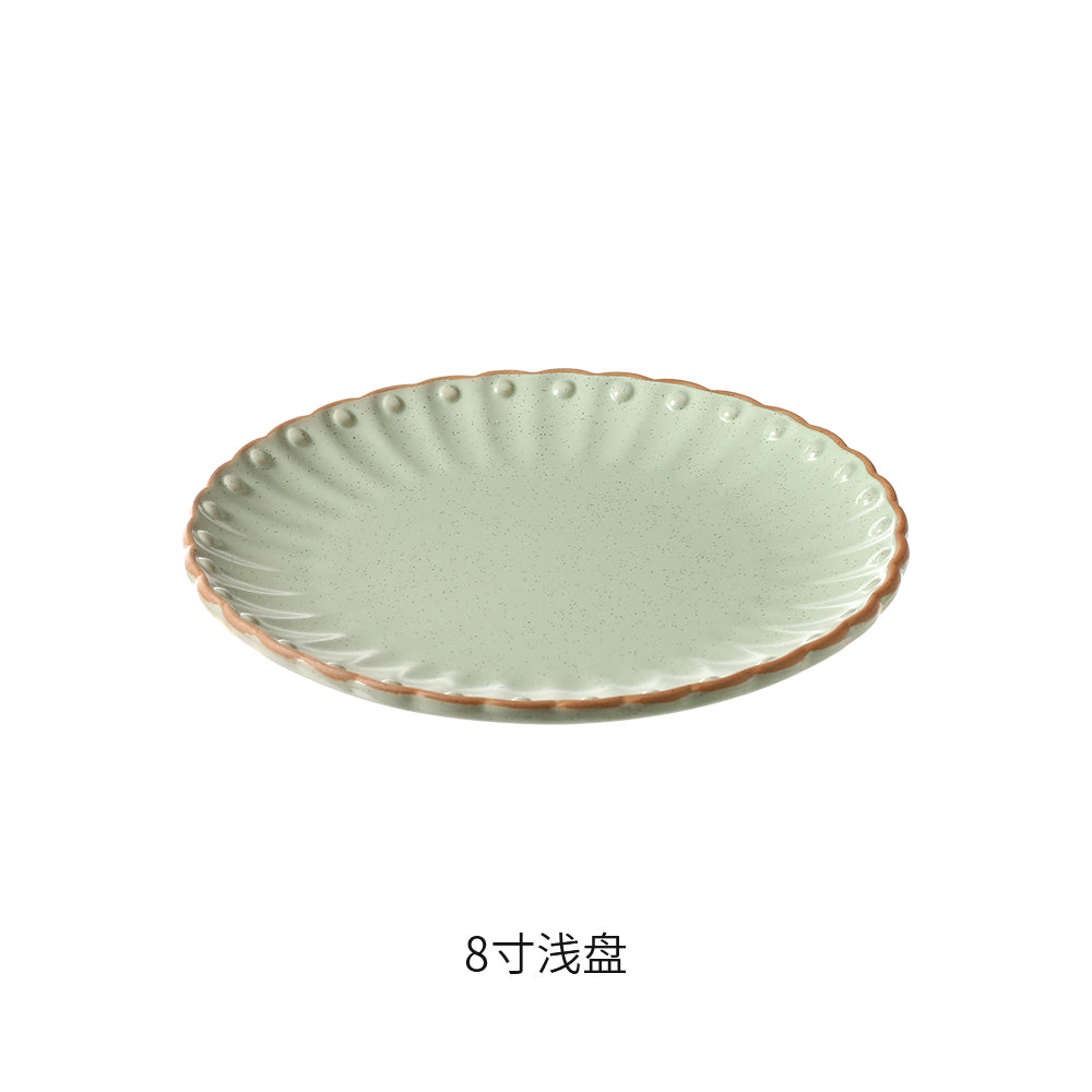 FaSoLa-8-Inch-Shallow-Plate---Light-Green-1