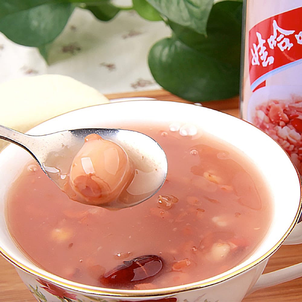 [Full-Case]-Wahaha-Longan-and-Lotus-Seed-Eight-Treasures-Congee,-360ml-x-12-Cans-per-Case-1