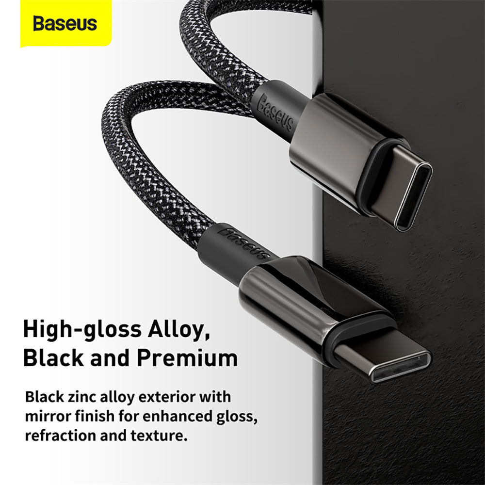 Baseus-Tungsten-Gold-Series-Fast-Charging-Cable-Type-C-to-Type-C-100W-1m-Black-1