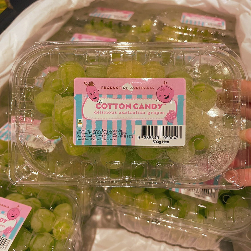 [Fresh]--Cotton-Candy-Green-Grapes,-1-Box-Approximately-500g--1