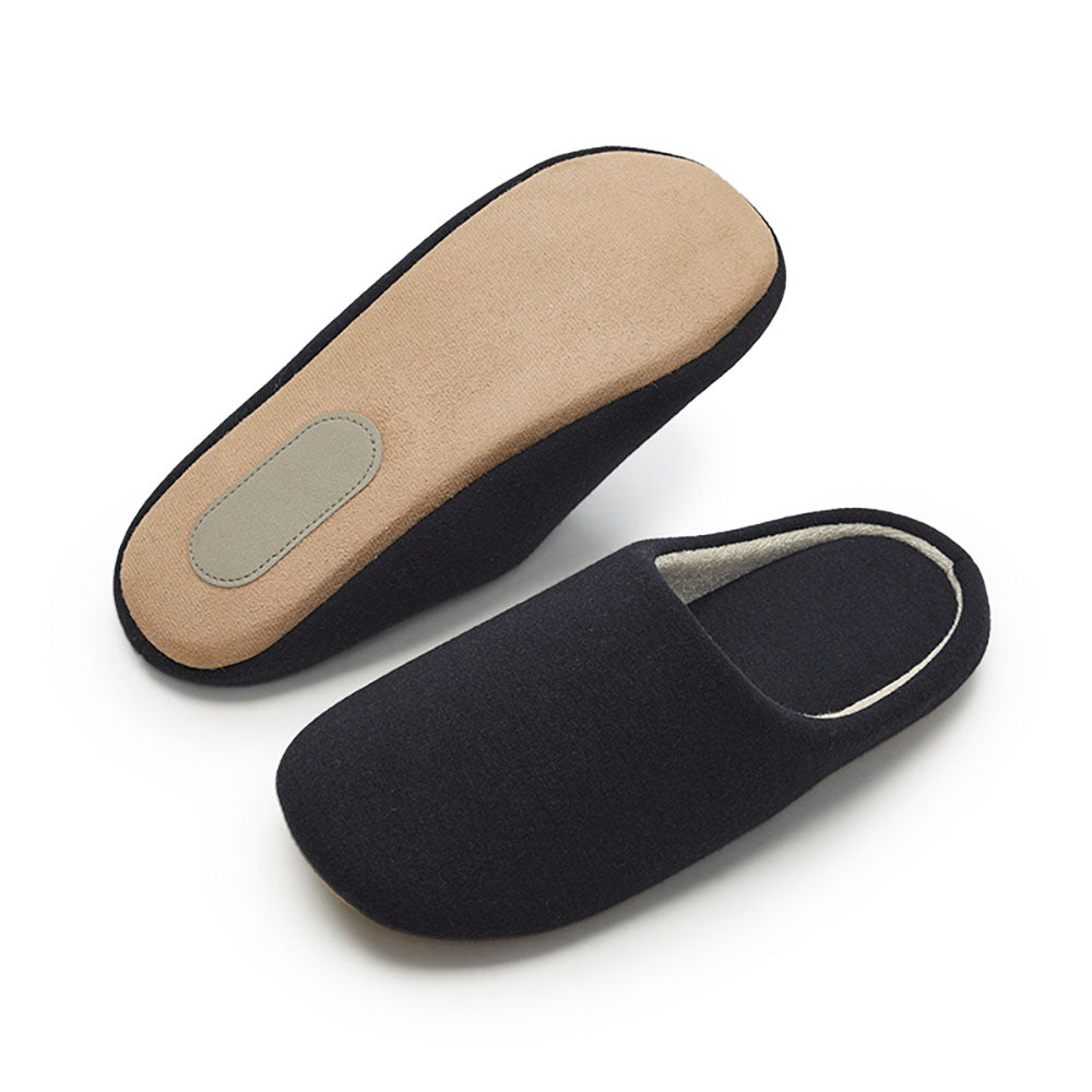 Utune-Silent-Indoor-Slippers---Black,-Size-XL-1