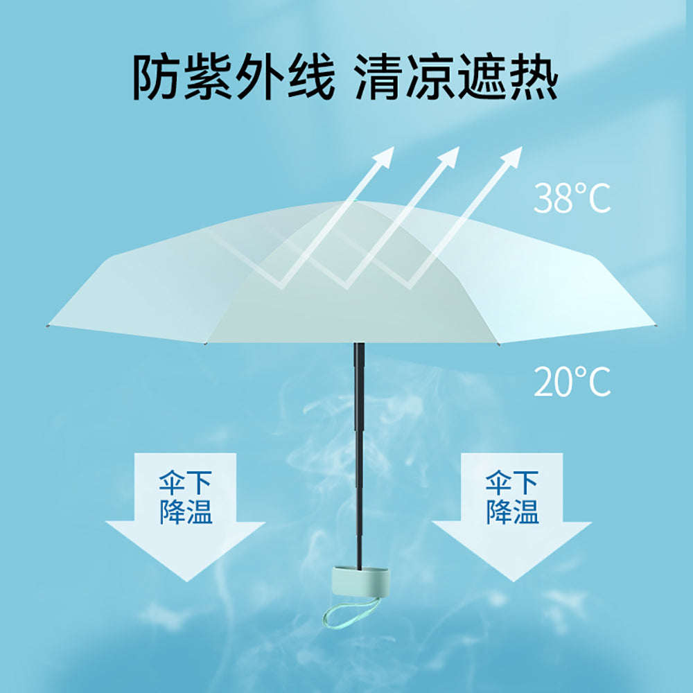 FaSoLa-Compact-Folding-Pocket-Umbrella---Light-Green-1