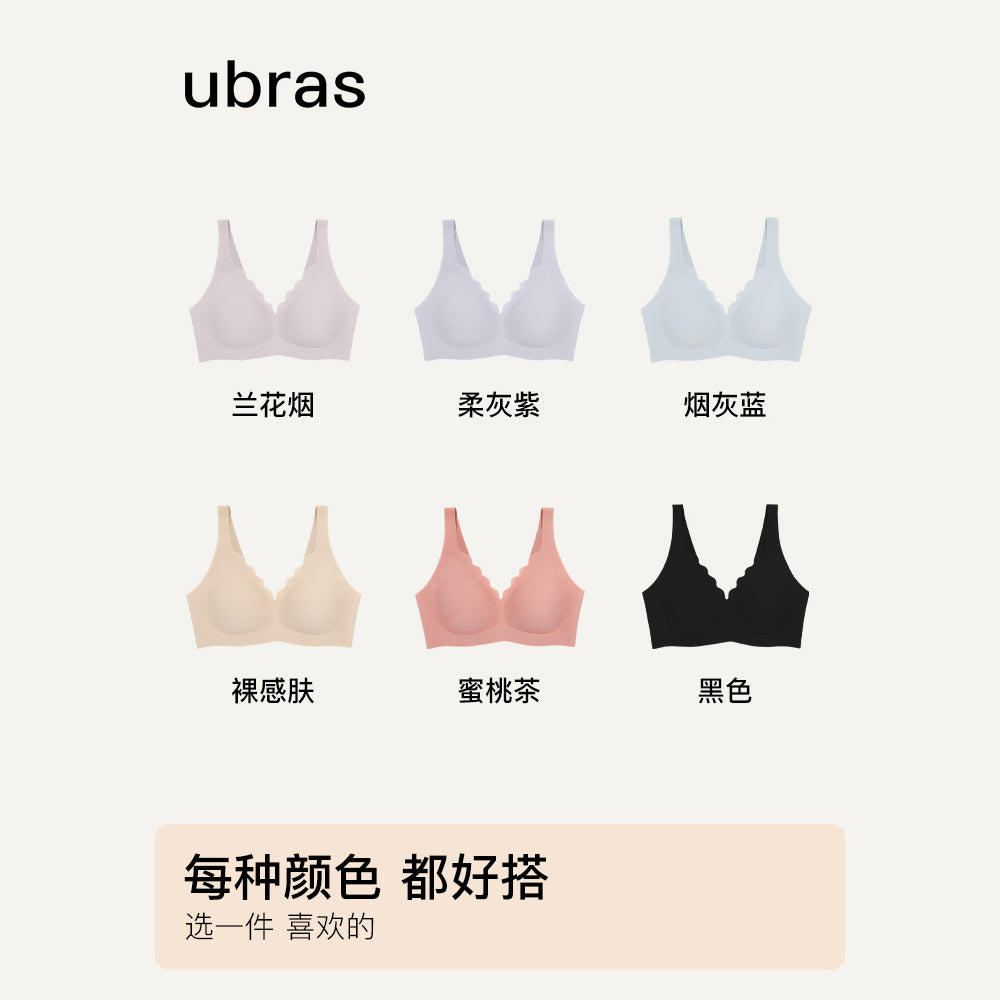 Ubras-Seamless-Deep-V-Scallop-Edge-Bra---Coconut-Gray-1