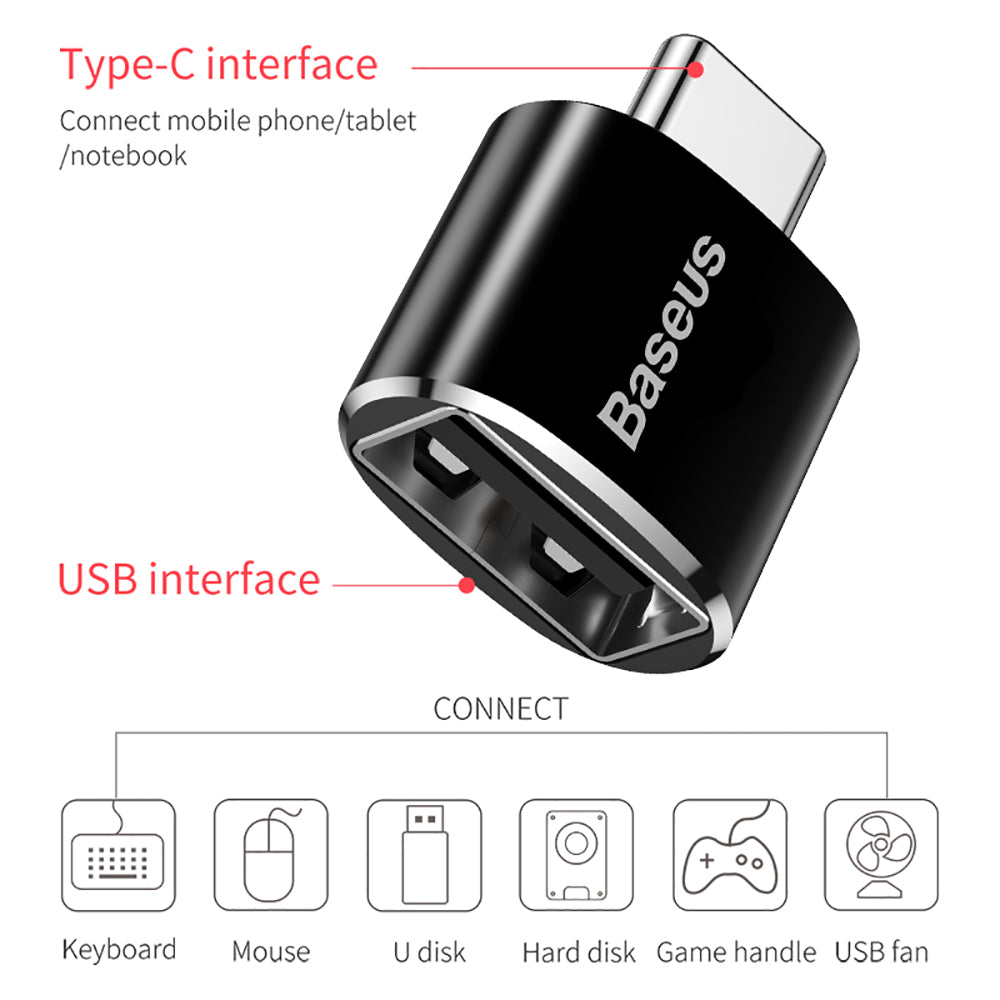 Baseus-Mini-USB-Female-to-Type-C-Male-Adapter---Black-1