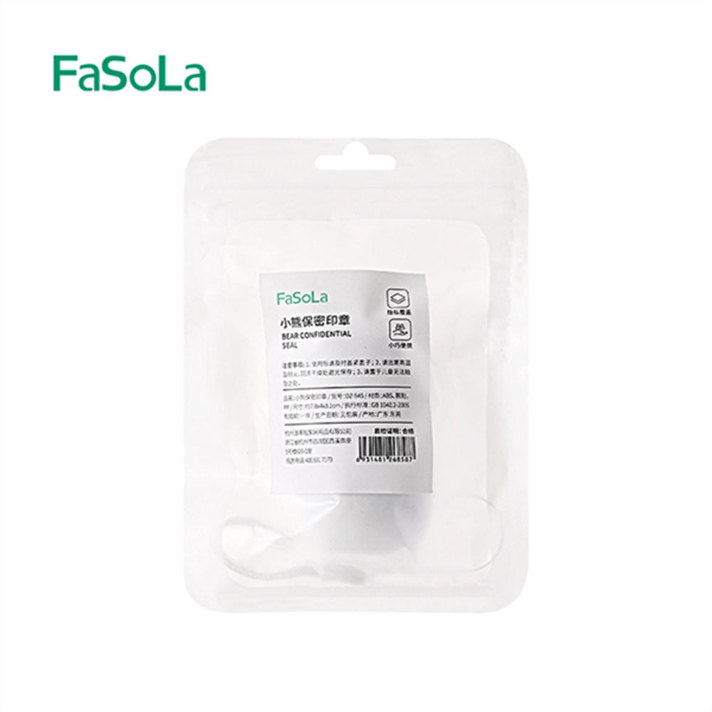 FaSoLa-Bear-Confidential-Seal---White,-7.8*4*3.1cm-1