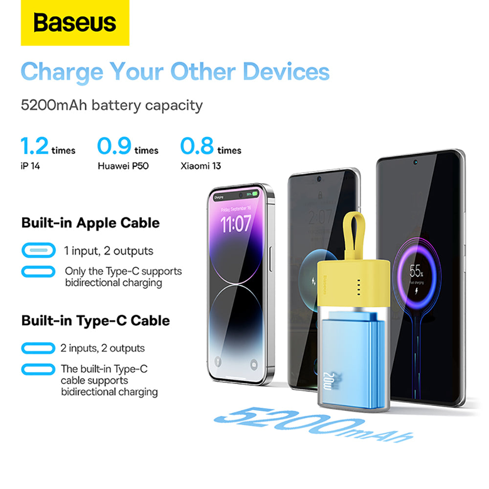 Baseus-Popsicle-Power-Bank-Type-C-Version-5200mAh-20W---Starry-Yellow-1