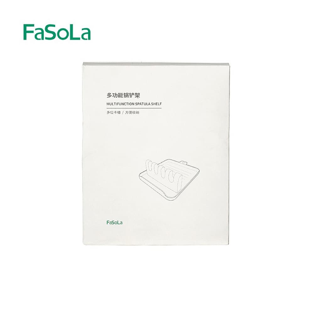 FaSoLa-Multifunctional-Spatula-and-Lid-Holder---White,-16*12.7*5cm-1