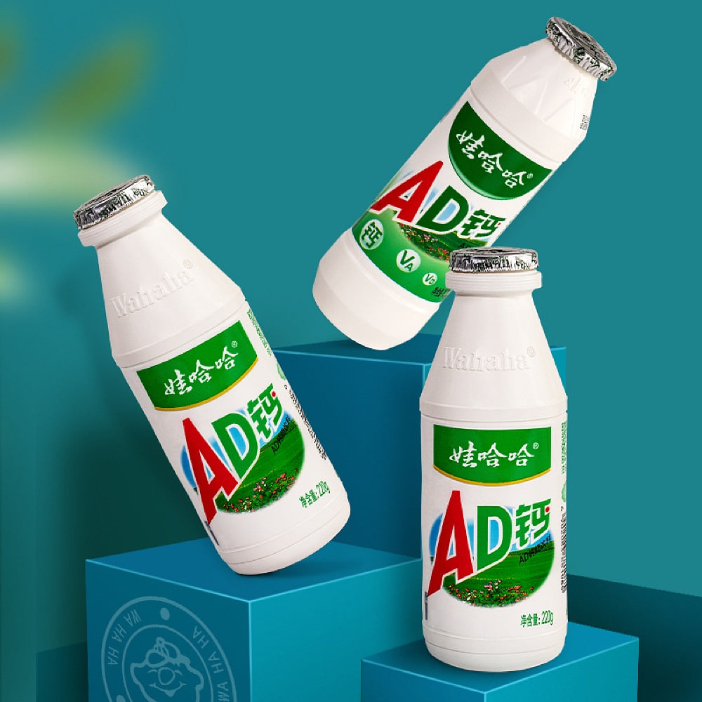 [Full-Case]-Wahaha-AD-Calcium-Milk-220ml*24-Bottles/Case-1