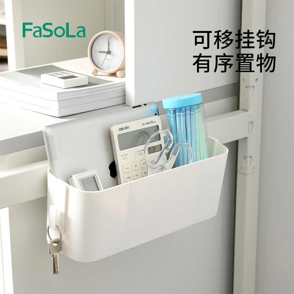 FaSoLa-Bedside-Storage-Hanging-Basket---White-1