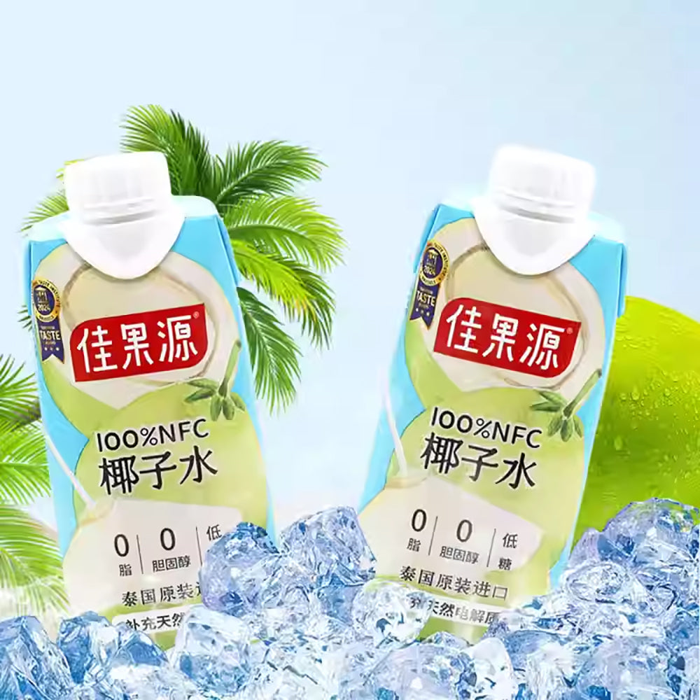 Jia-Guo-Yuan-100%-NFC-Coconut-Water---330ml-x-12-Bottles-1