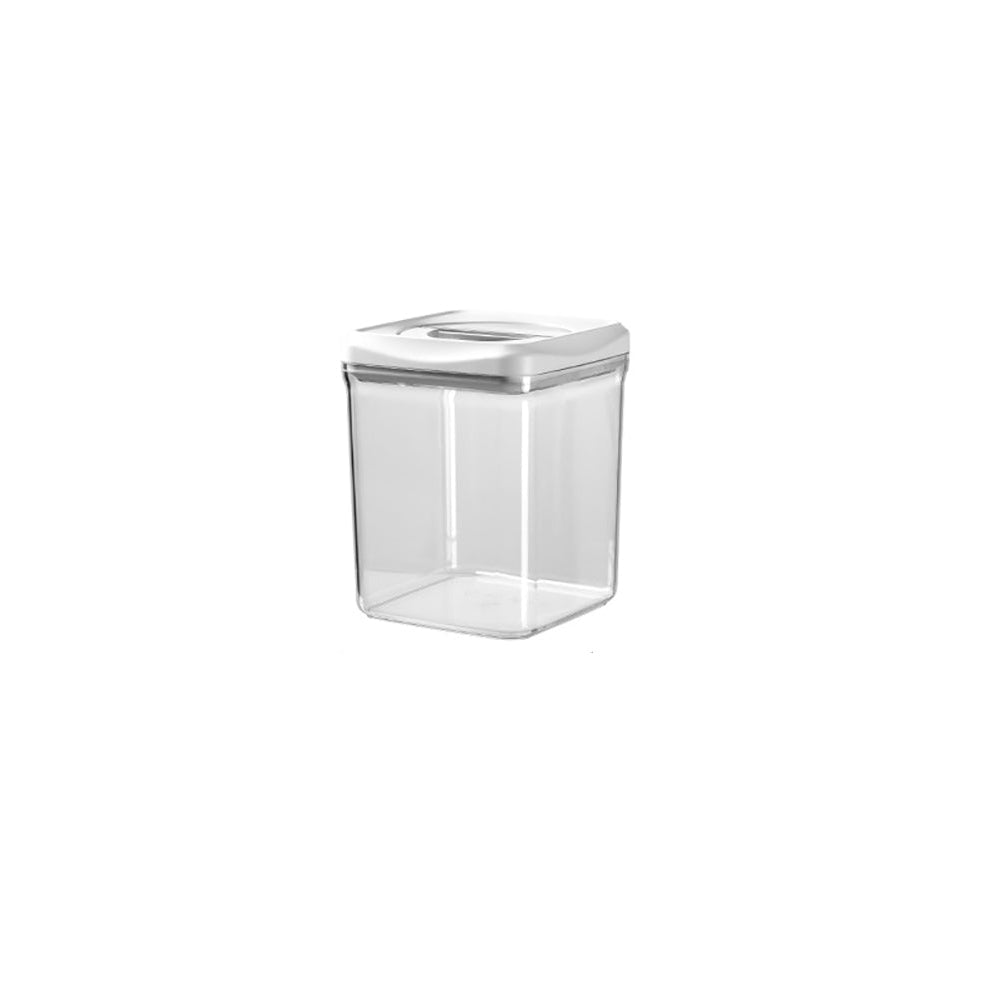 FaSoLa Square Airtight Container White 1.3L