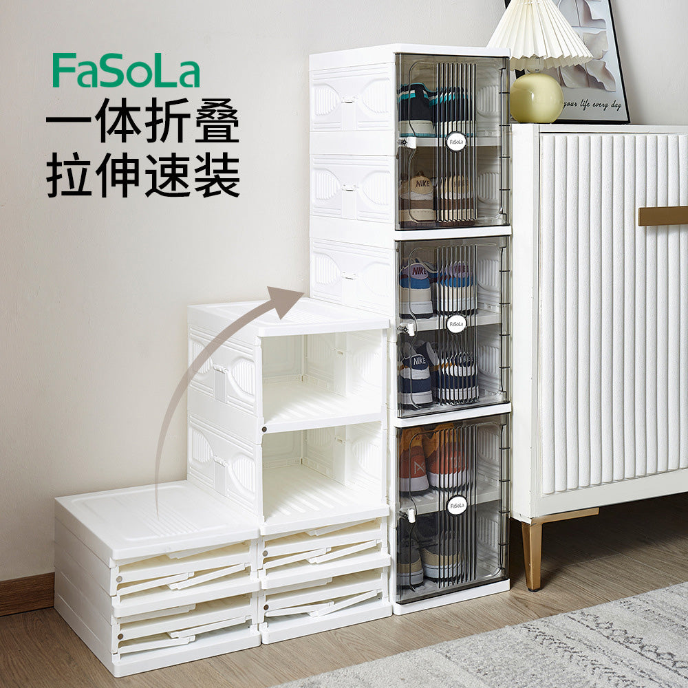 FaSoLa-Foldable-Shoe-Box---White,-4-Layers-1