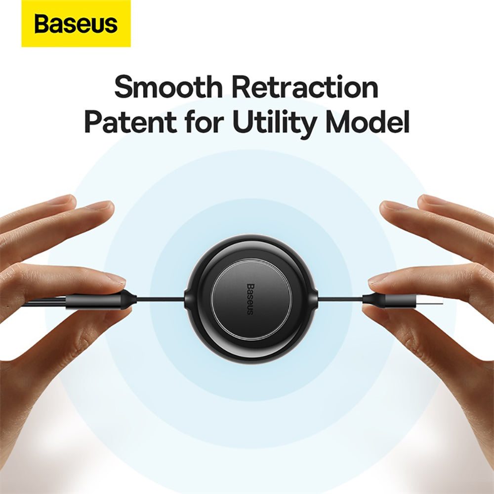 Baseus-Bright-Mirror-2-Series-Retractable-3-in-1-Fast-Charging-Cable---1.1m,-Black-1