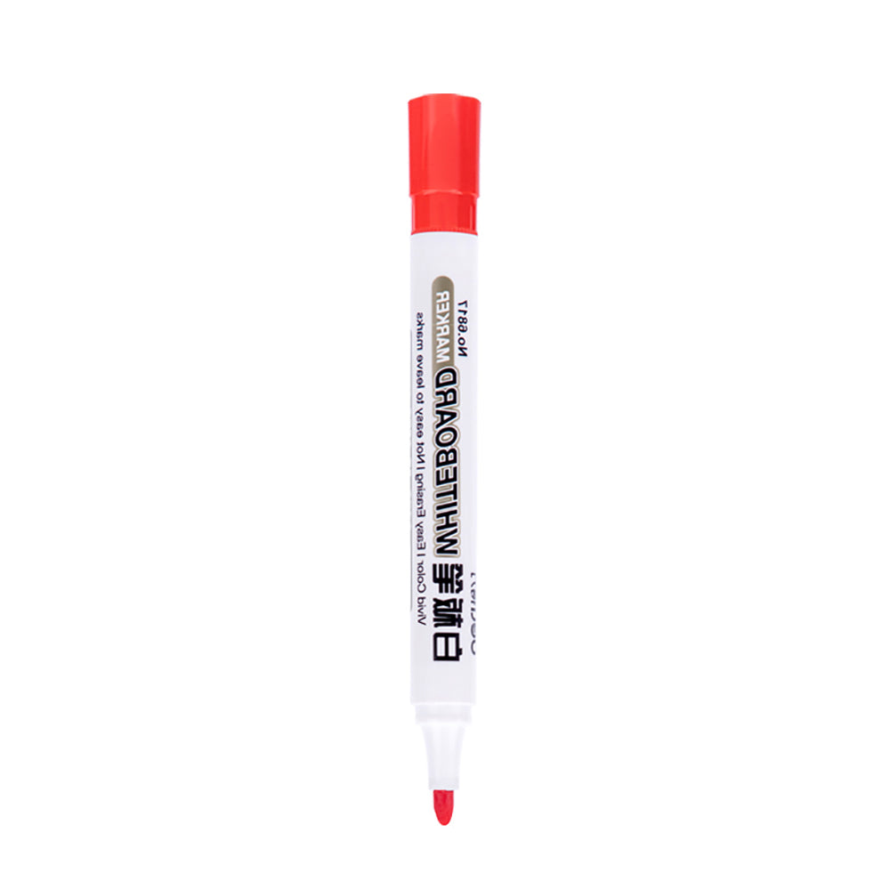 Deli-Erasable-Whiteboard-Markers---Red,-10-Pack-1
