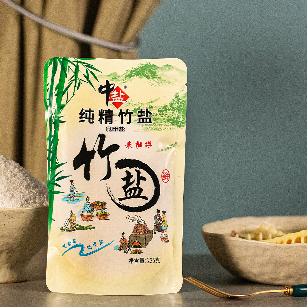 Zhongyan-Pure-Bamboo-Salt---Non-Iodized---225g-1