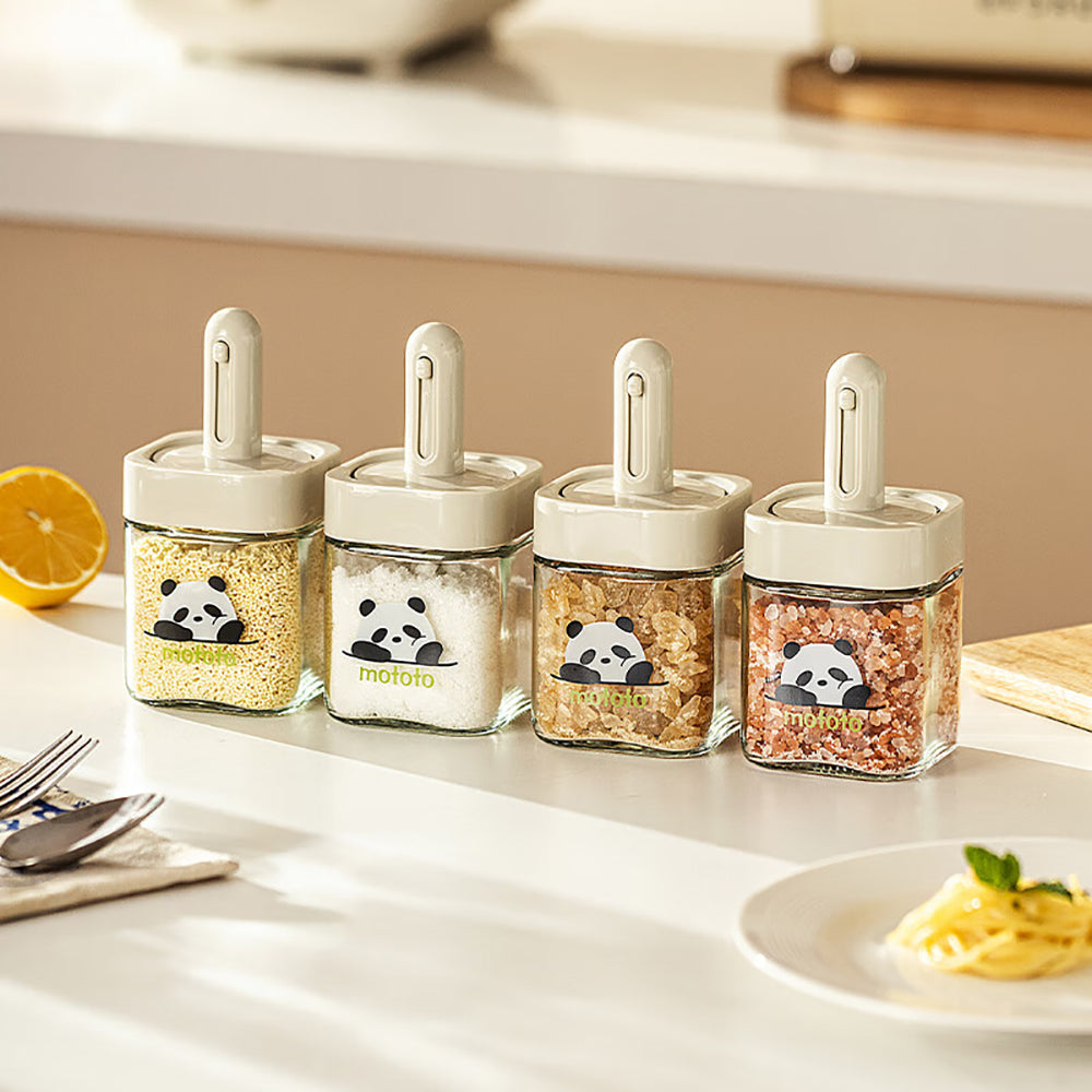 Mototo-Panda-Square-Retractable-Spice-Jar---White-1