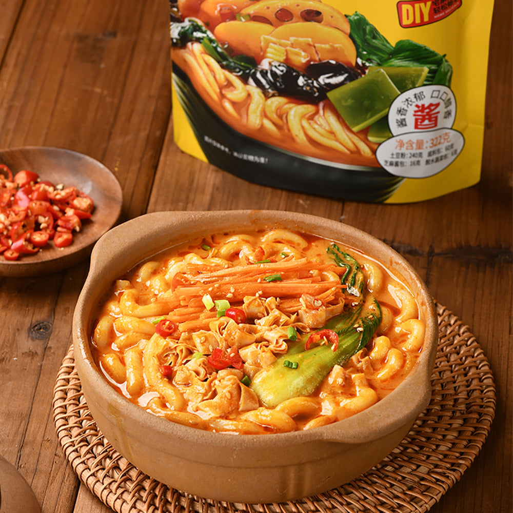 Tian-Xiaohua-Clay-Pot-Potato-Noodles-with-Sesame-Sauce-Flavor---322g-1