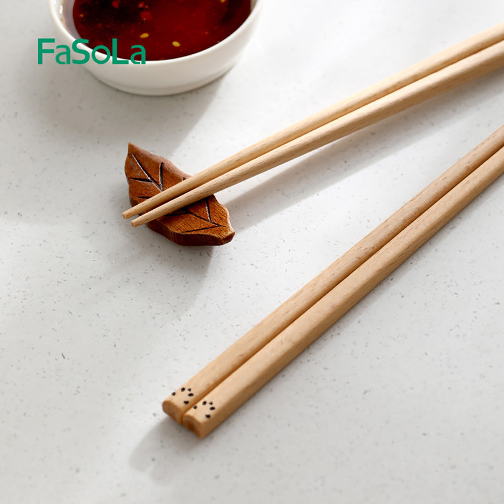 FaSoLa-Cartoon-Wooden-Chopsticks---Bear-Design,-1-Pair-1