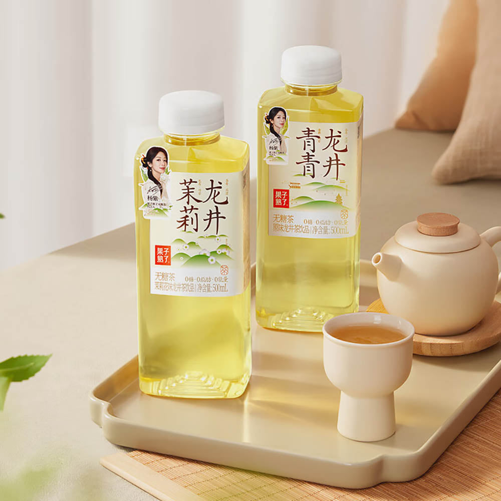 Guozishu-Le-Longjing-Qingqing-Sugar-Free-Tea---500ml-1