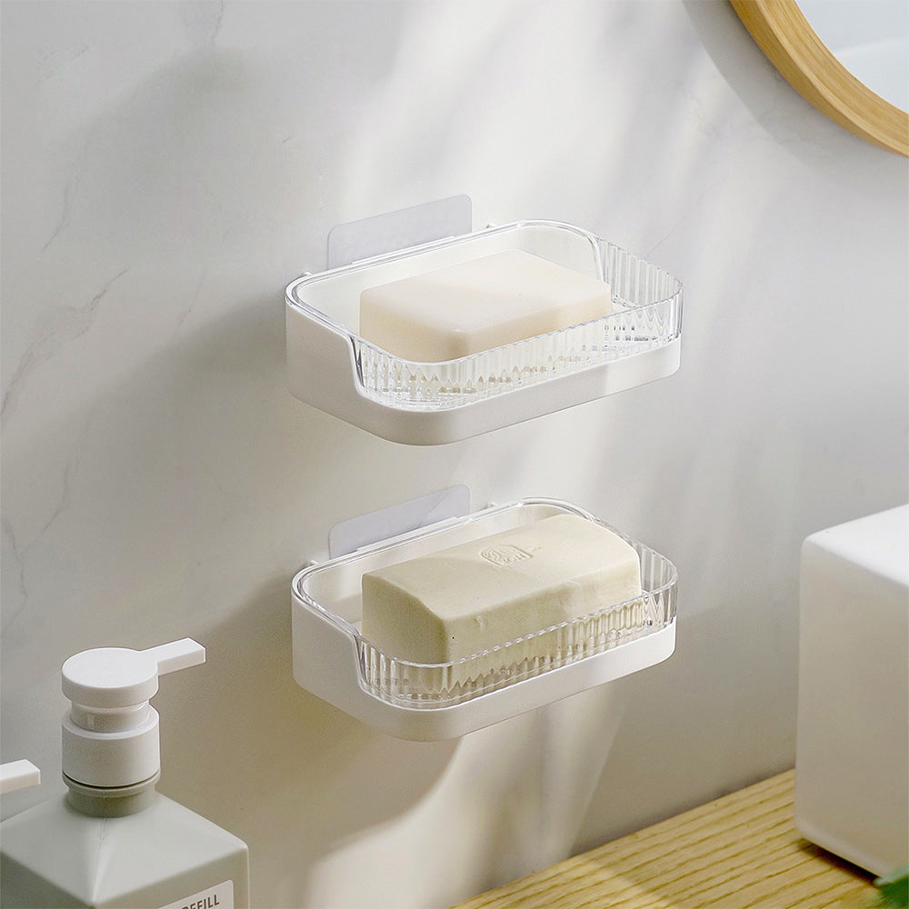 FaSoLa Wall-Mounted Soap Holder - White