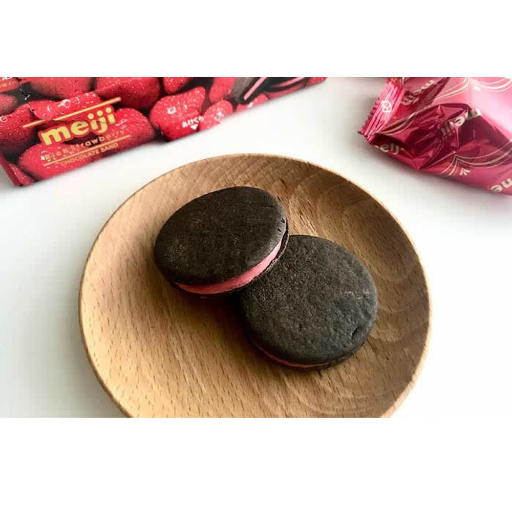 Meiji-Rich-Strawberry-Chocolate-Sandwich-Cookies---6-Pieces,-127g-1