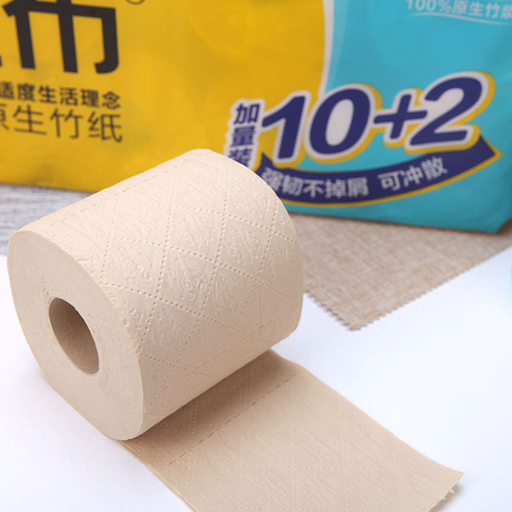 Babo-Bamboo-Pulp-Toilet-Paper---4-Ply,-12-Rolls-1