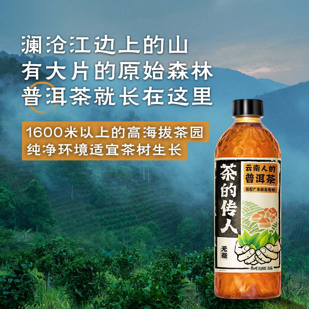 Master-Kong-Pu'er-Tea-with-Green-Mandarin---500ml-x-15-Bottles/Box-1