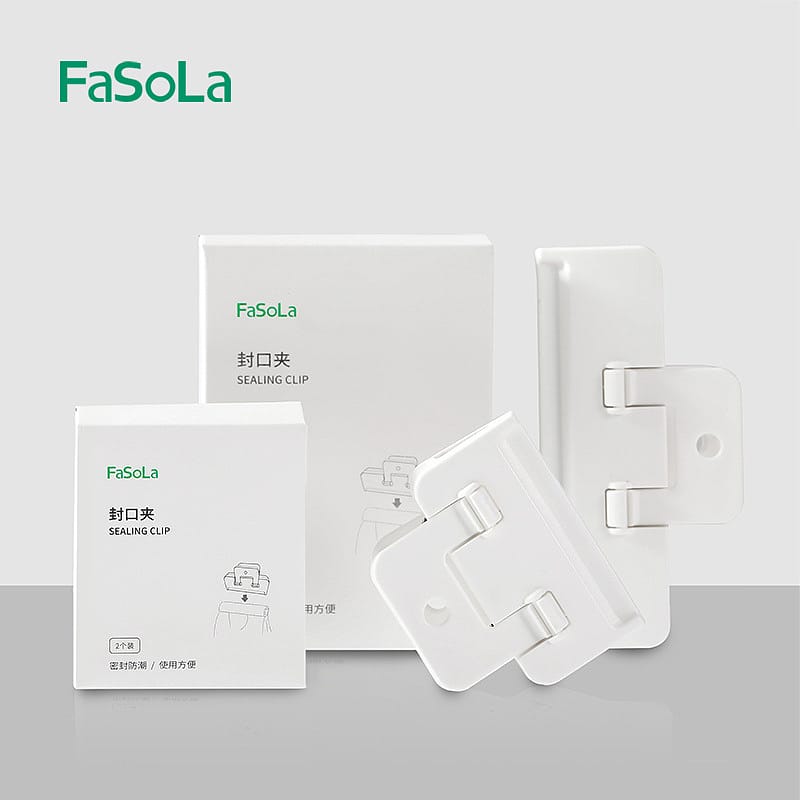 FaSoLa-Small-Sealing-Clips---White,-6*3*2cm,-2-Pack-1