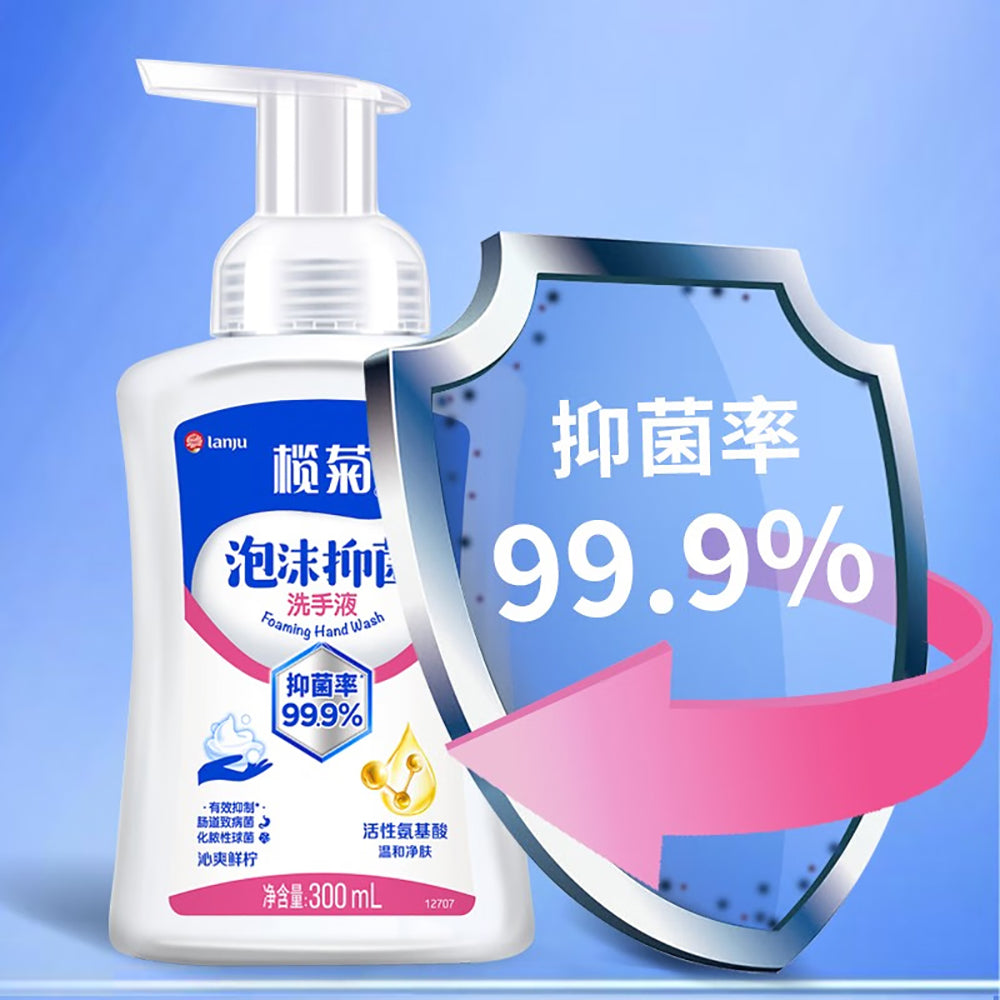 Lanju-Foaming-Antibacterial-Hand-Wash---300ml-1