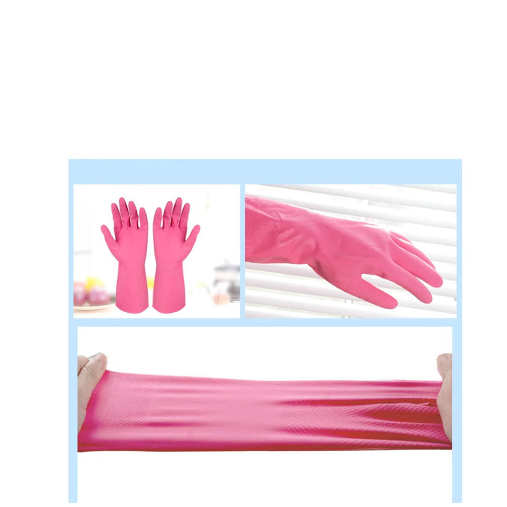 Violet Nitrile Protective Gloves - Size M